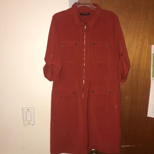 BURT ORANGE DRESS